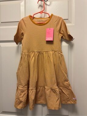 Ruffle Butts Striped Dress95% Cotton NWT